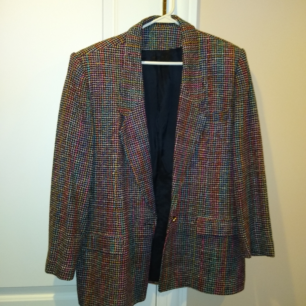 Colorful blazer